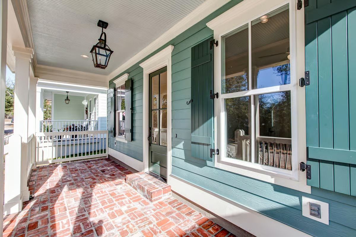 Brick Porch, Dutch Door, and Shutters That Actually Work