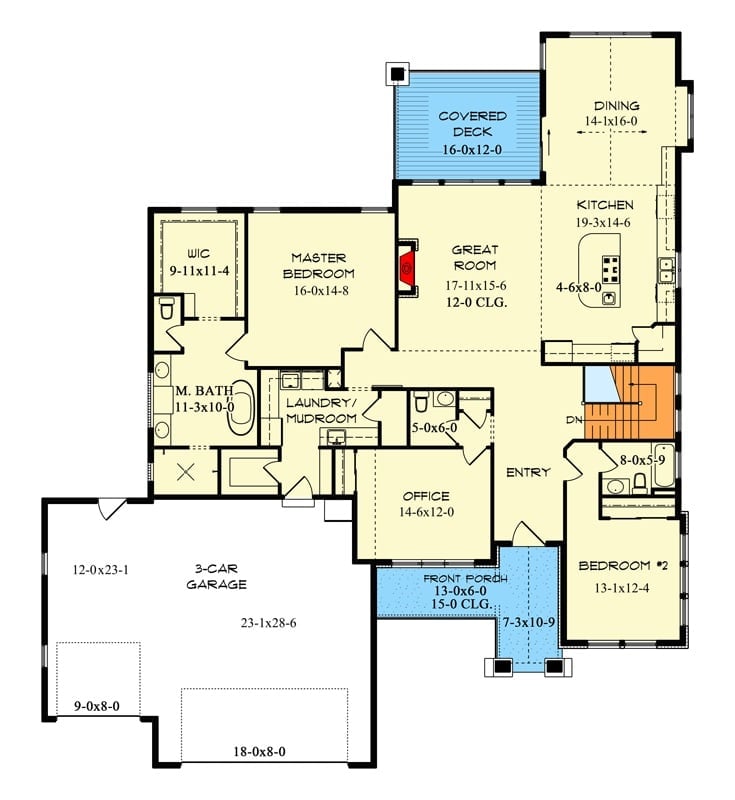 Floor Plan - Main Floor