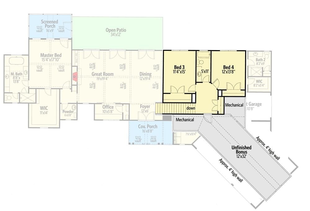 Floor Plan - Second Floor