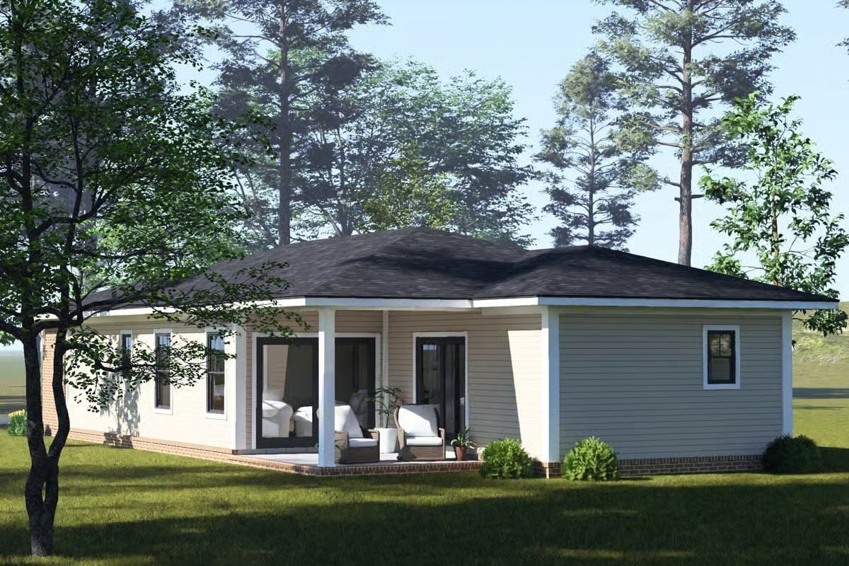 Covered Porch Built for Quiet Mornings and Zero Interruptions