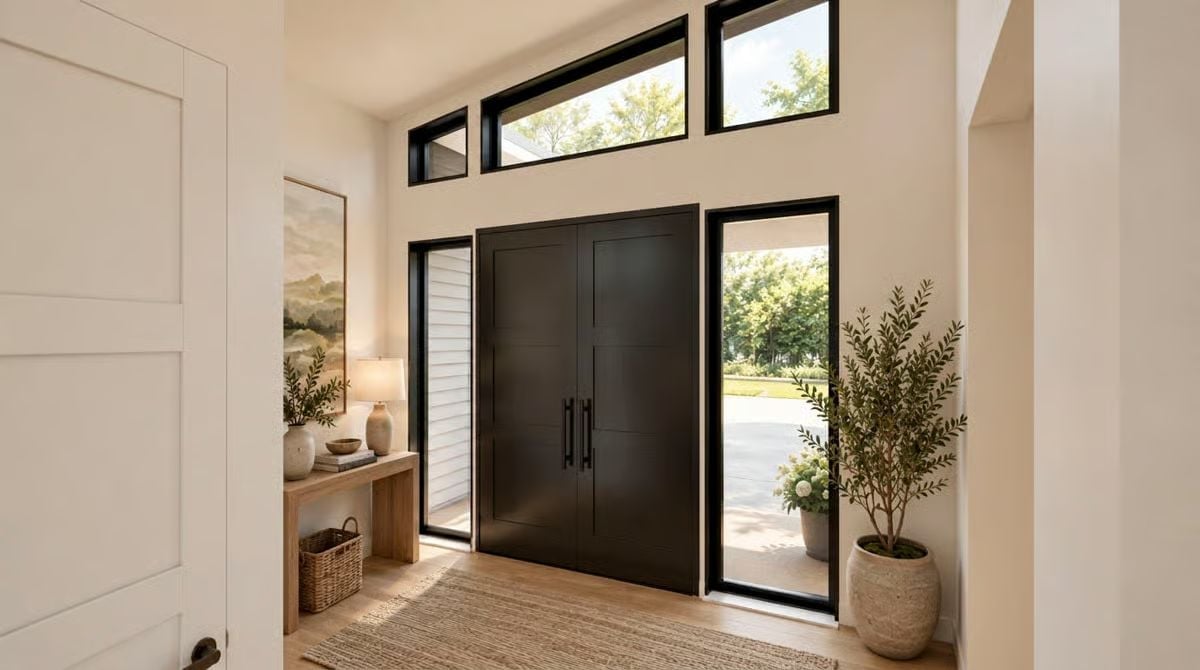 Bold Black Doors That Make Every Arrival Feel Like an Event