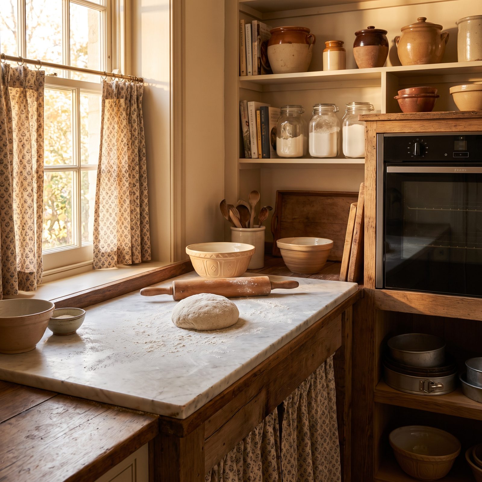 A Dedicated Baking Center Built for Flour and Dough