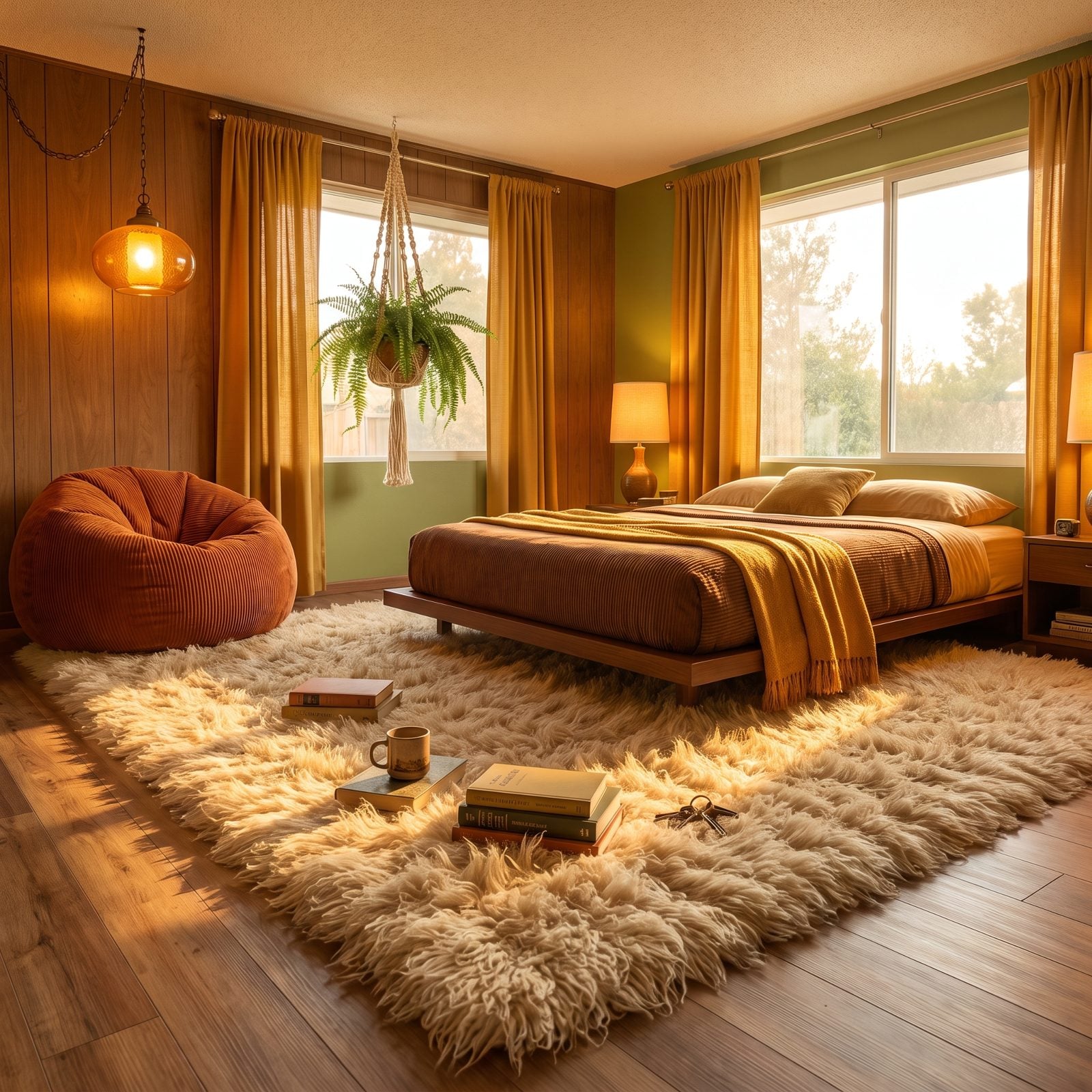 The Deep-Pile Flokati Rug That Swallowed Everything You Dropped