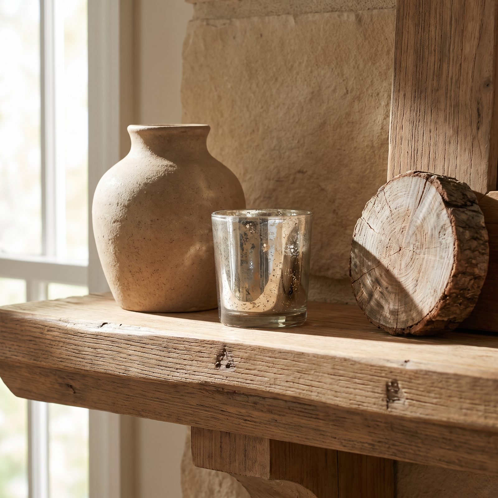 A Deliberate Mix of Matte, Glossy and Organic Surfaces