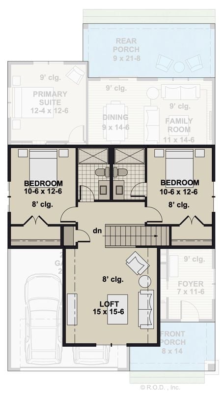 Floor Plan - Second Floor
