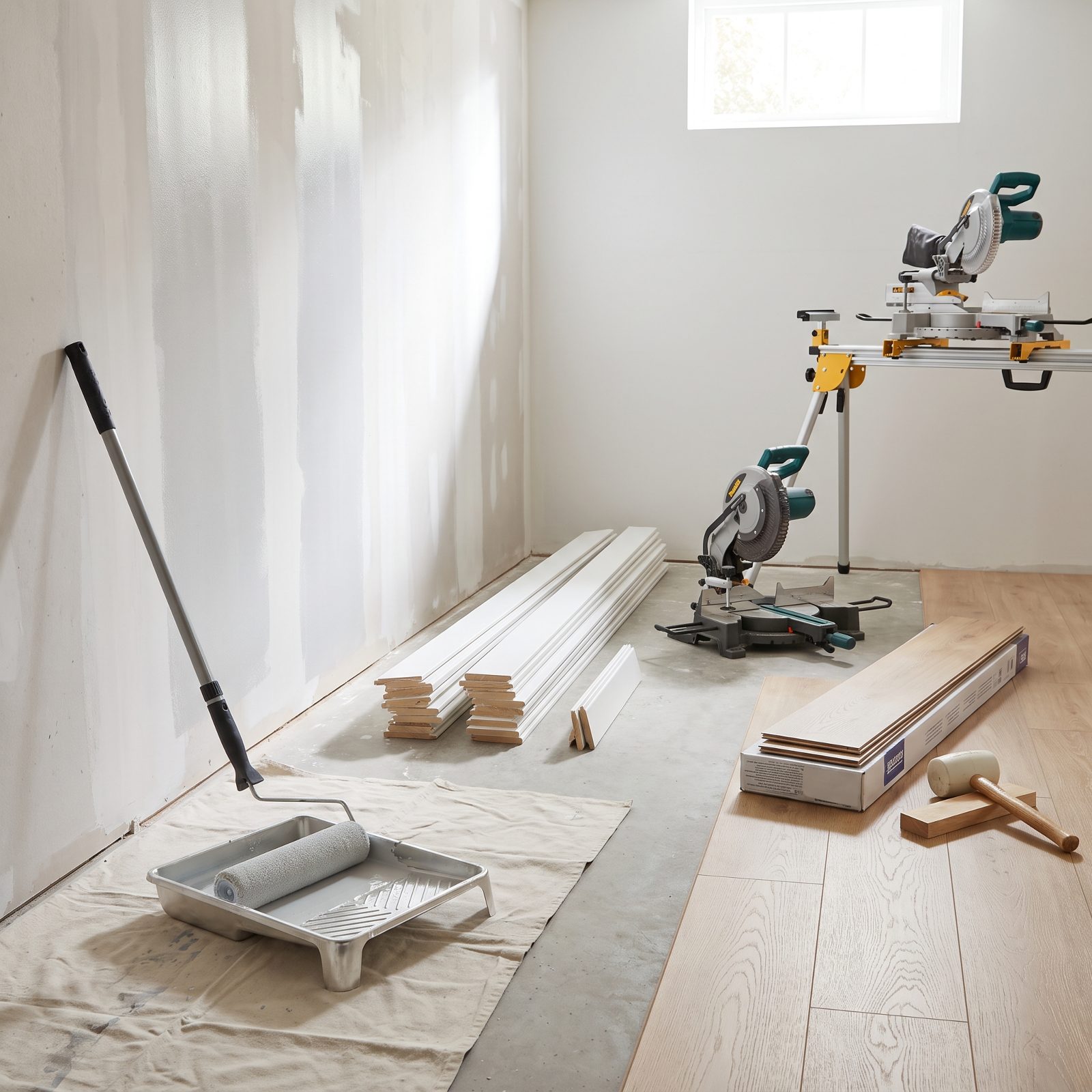 Do the Painting, Trim and Flooring Yourself