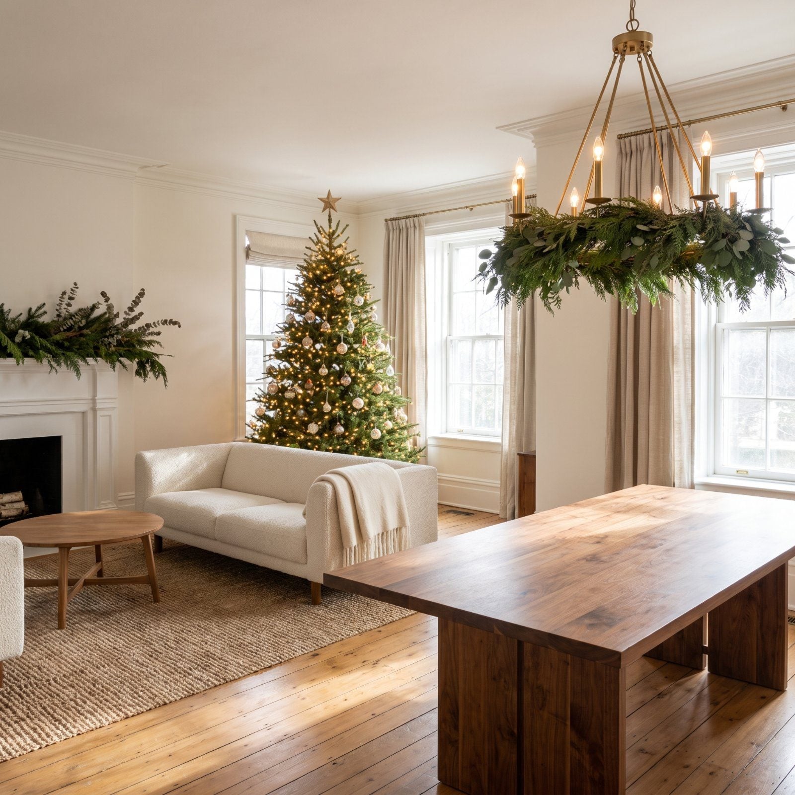 Don't Cover Every Surface for Christmas Until You See What These 29 Homes Left Completely Bare
