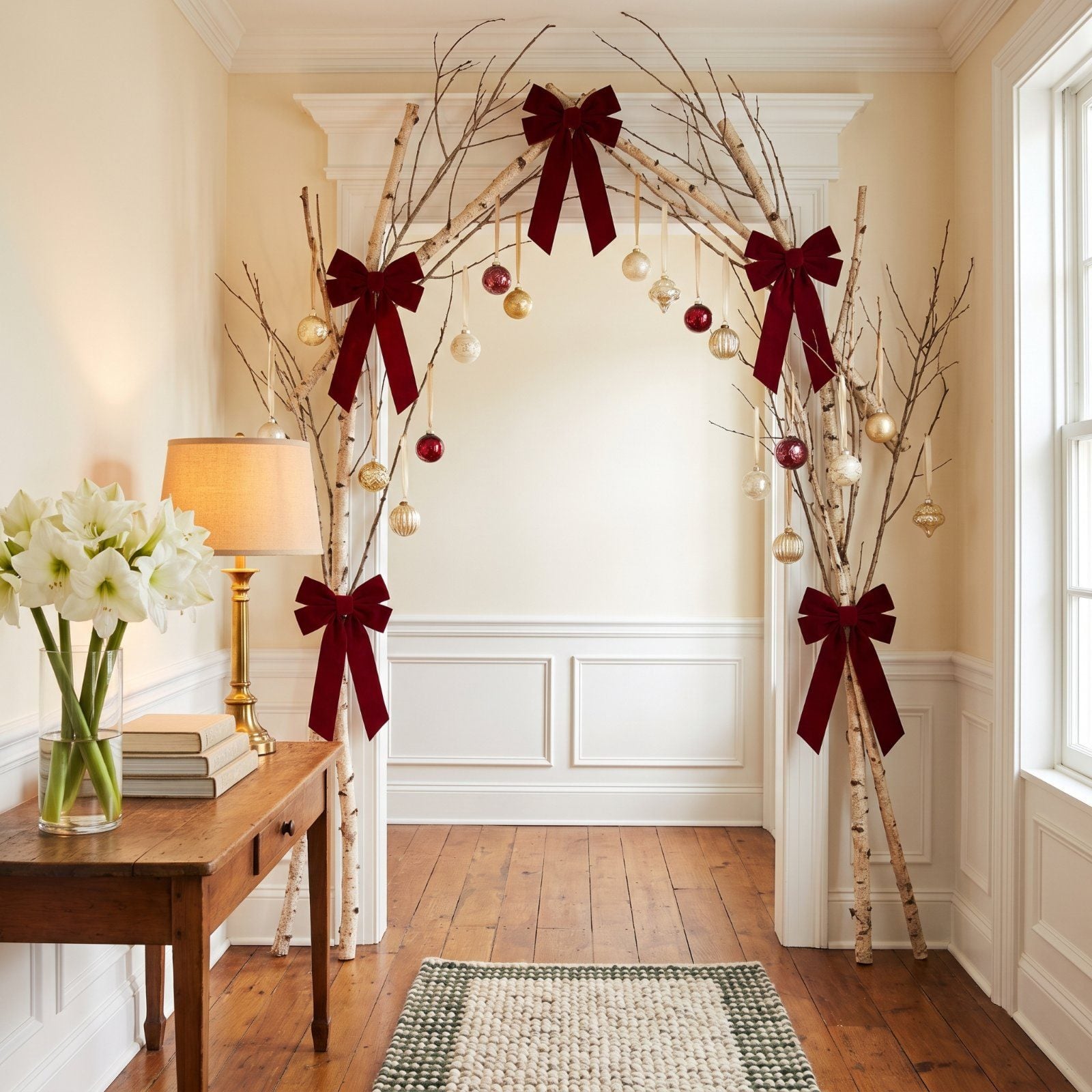 Don't Hang the Garland Until You See What These 32 Homes Did Around the Doorway Instead