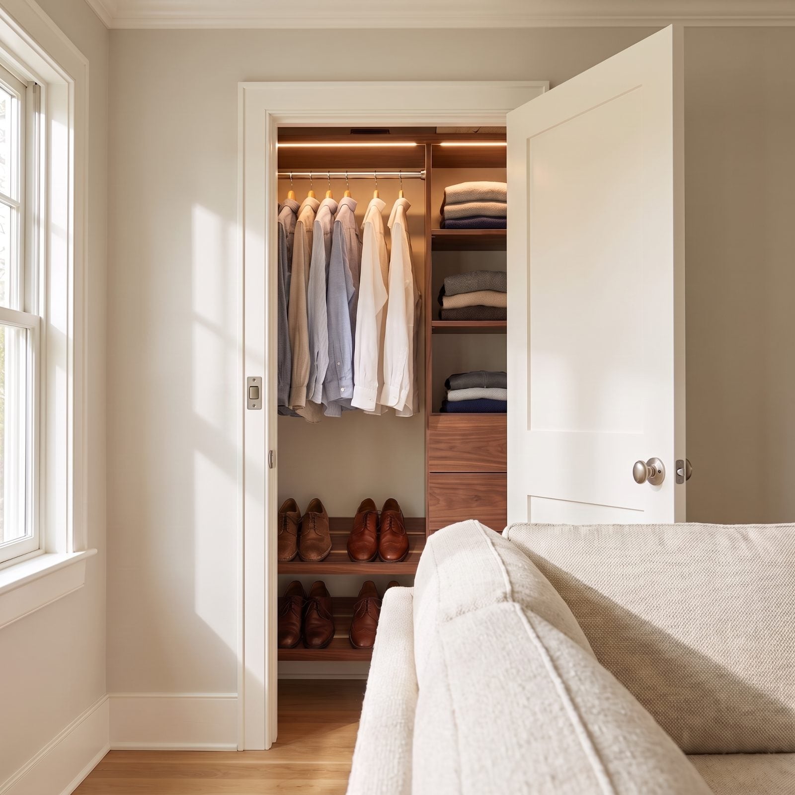 Door-Jamb Closet Switch