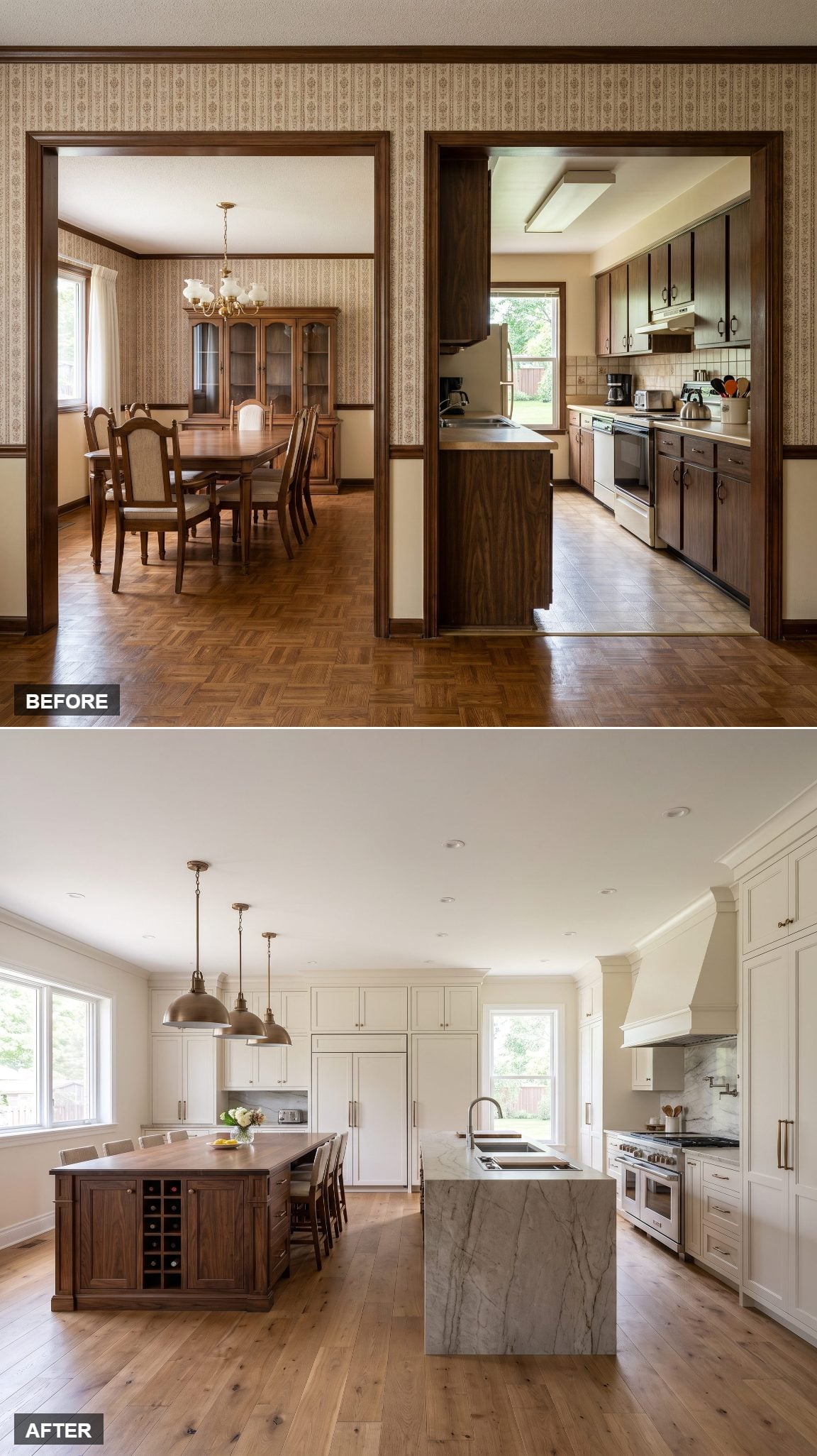 The Double-Island Chef's Kitchen That Takes Entertaining Seriously