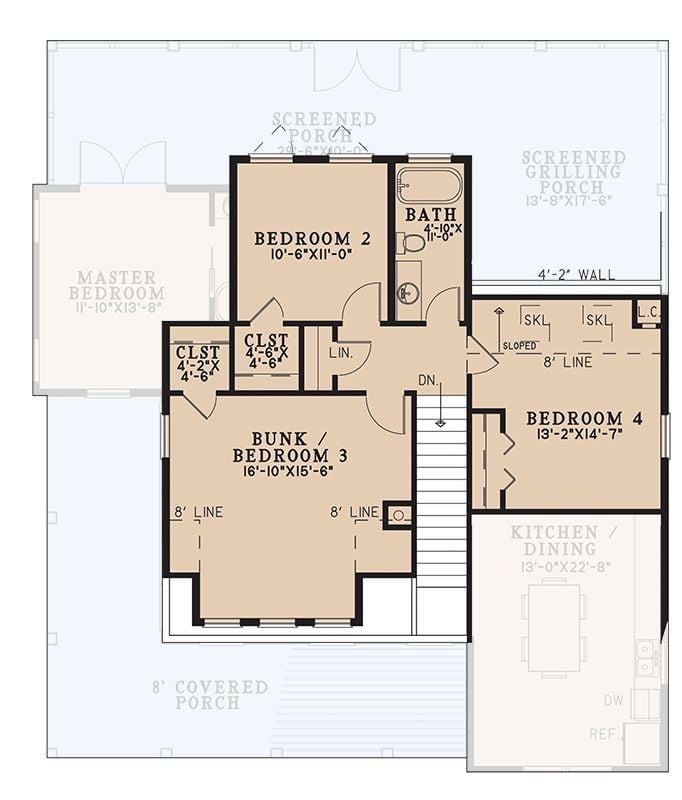 Floor Plan - Second Floor