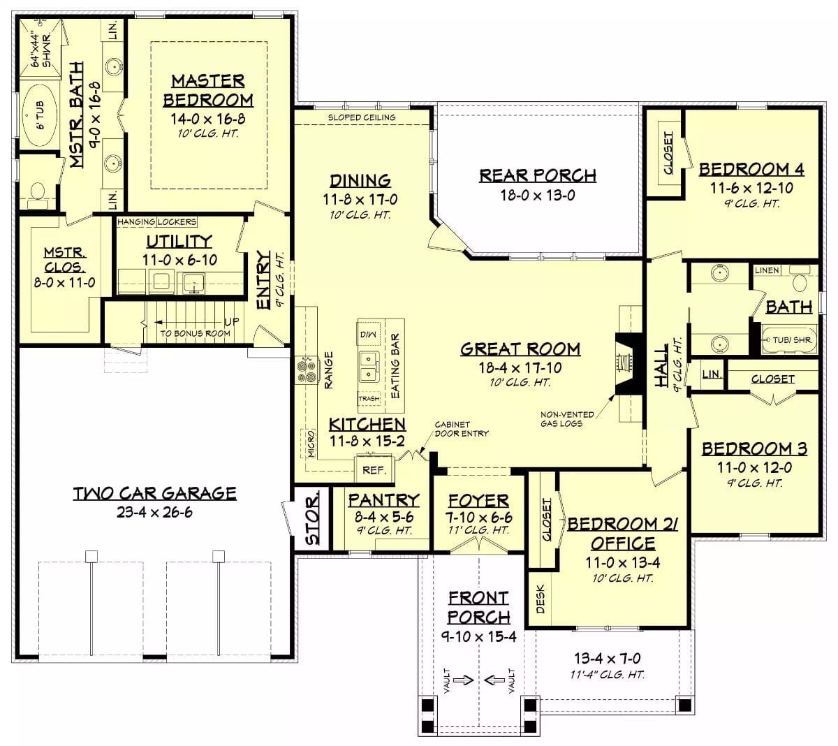 Floor Plan - Main Floor