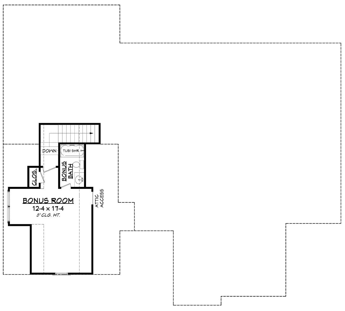 Floor Plan - Bonus Room