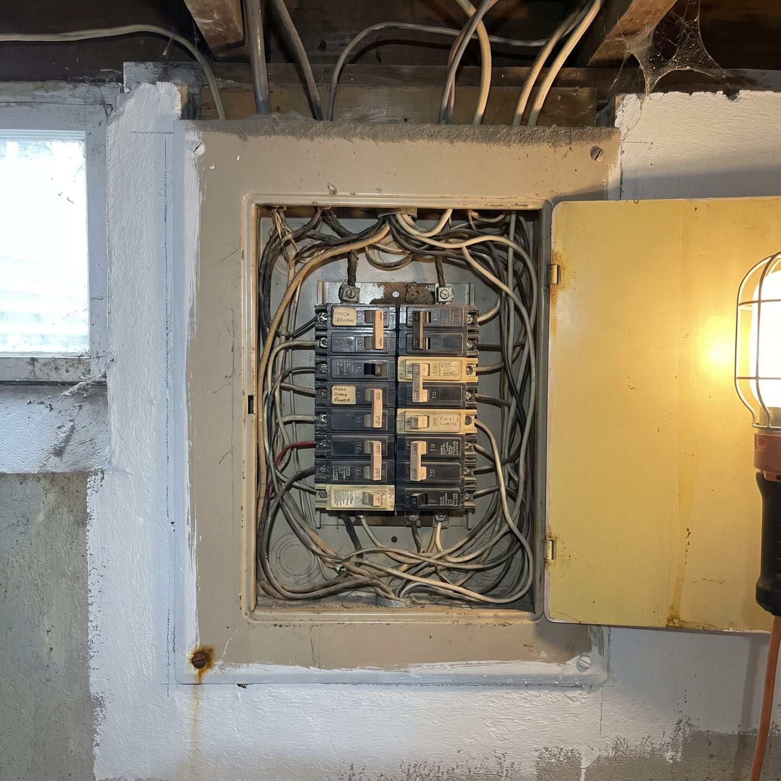 The Electrical Panel Frozen in 1974