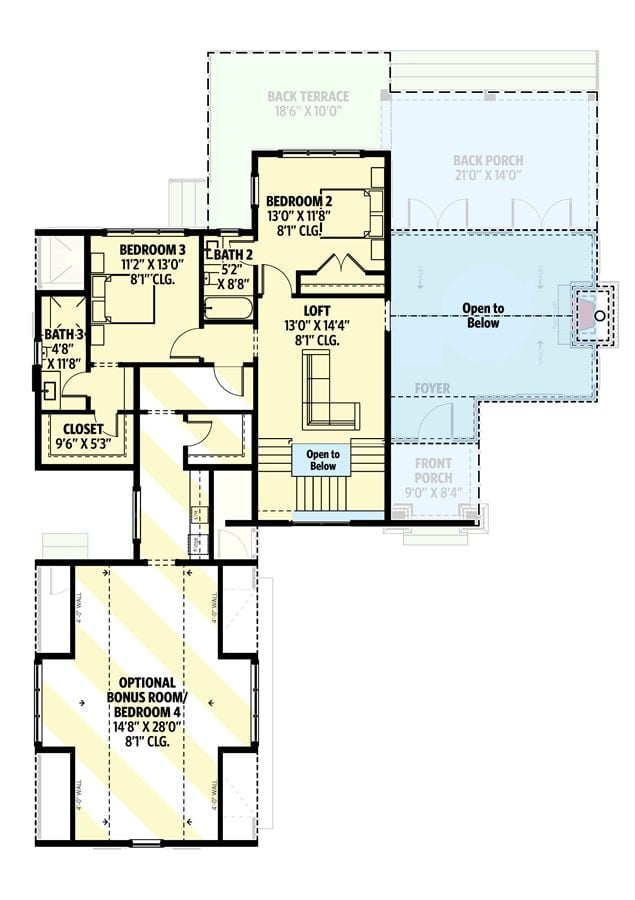 Floor Plan - Second Floor