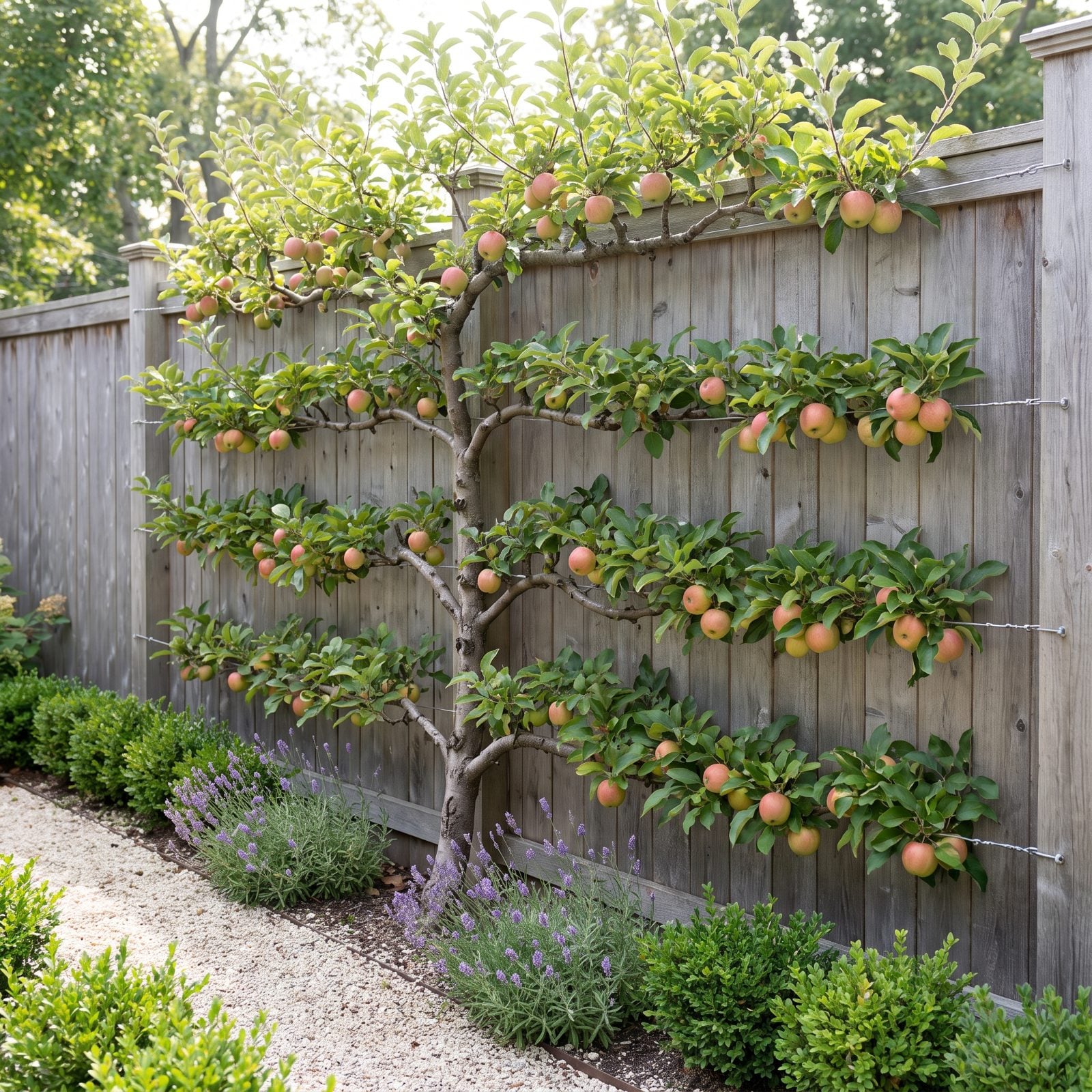 Espalier Fruit-Tree Privacy Screen