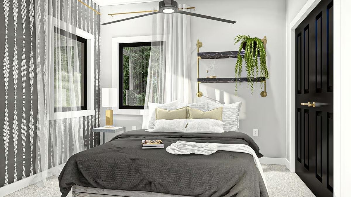 Cascading Greenery, Gold Sconces, and a Canopy That Floats Without a Frame