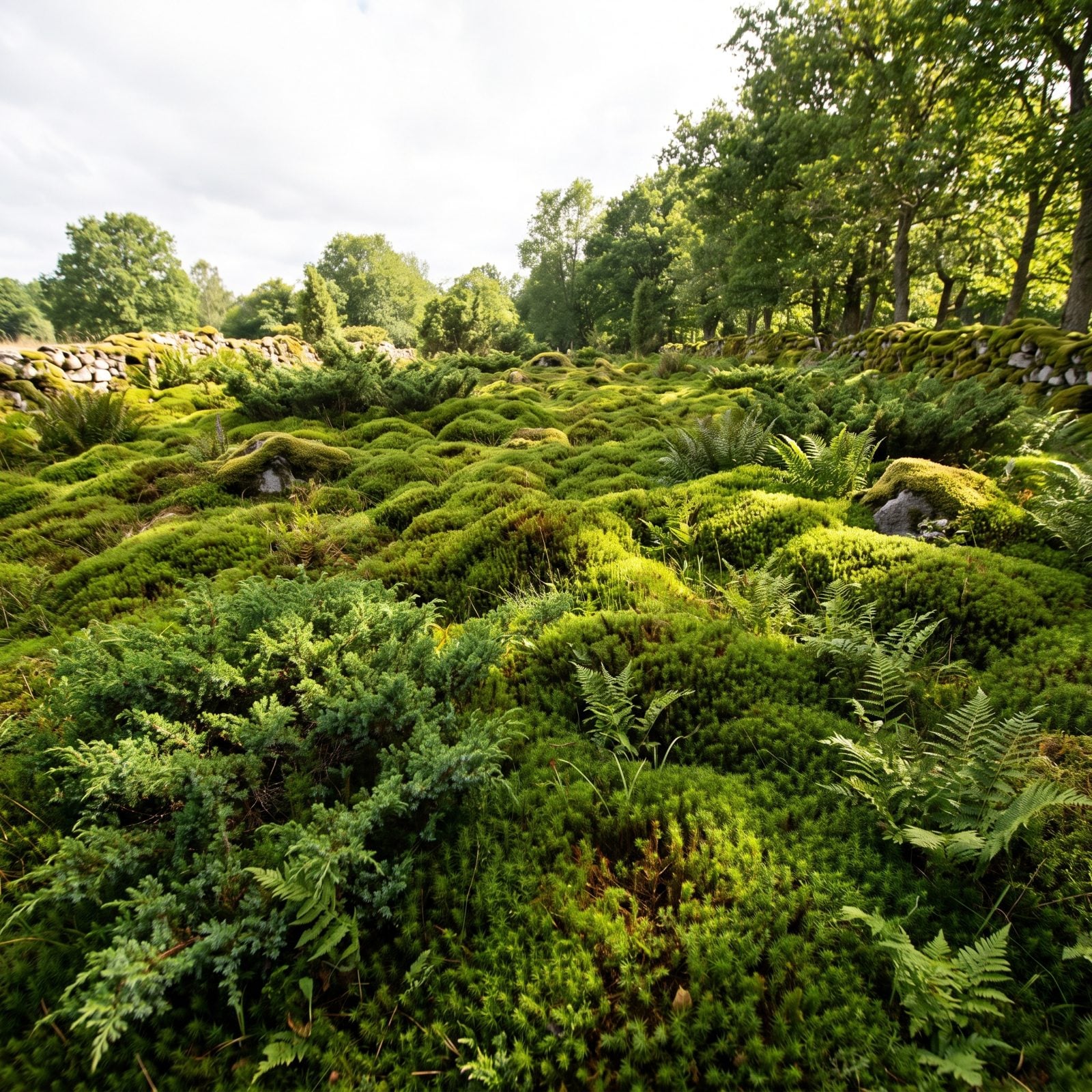 Evergreen Ground-Cover Carpets