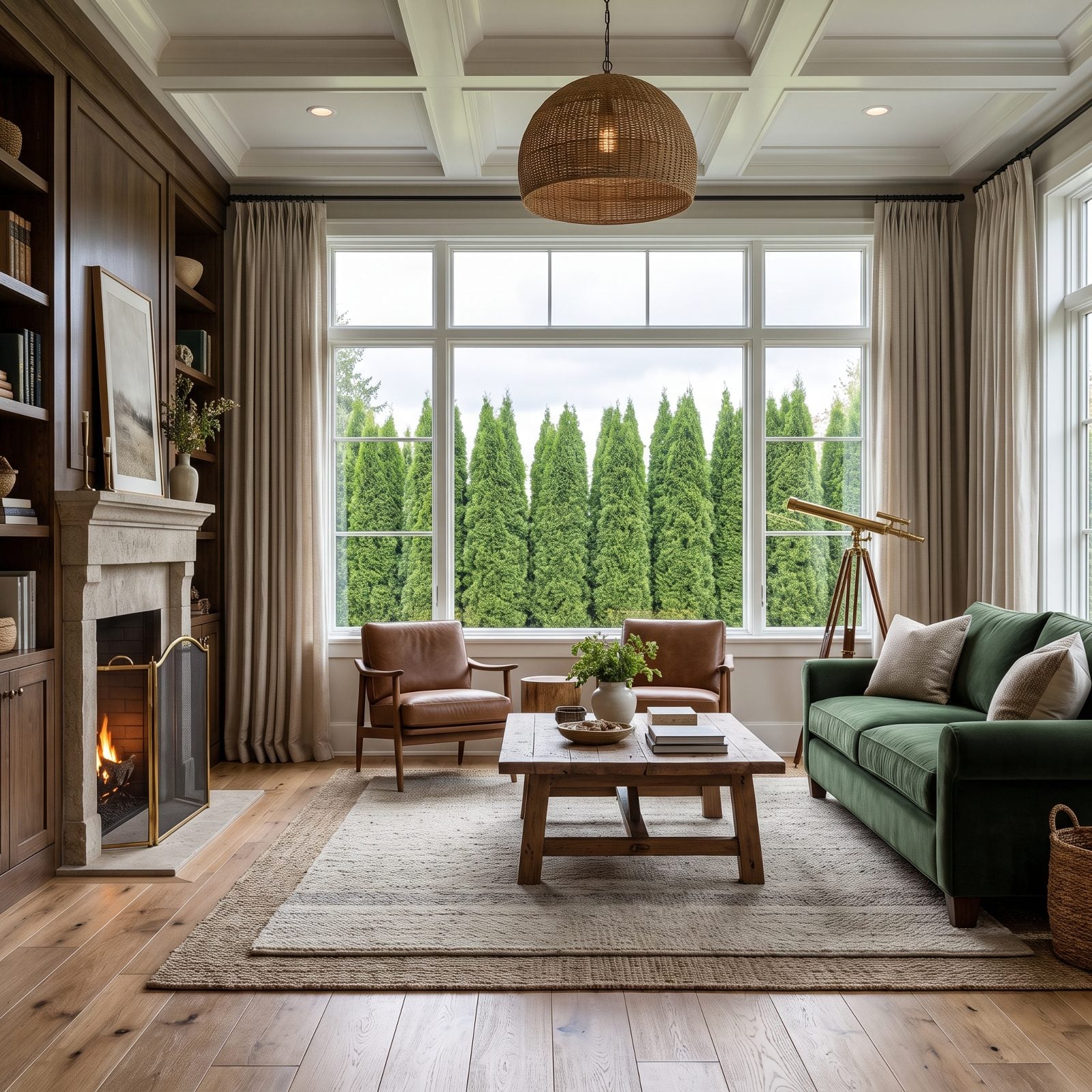 Evergreen Privacy Screens Requiring Minimal Shearing
