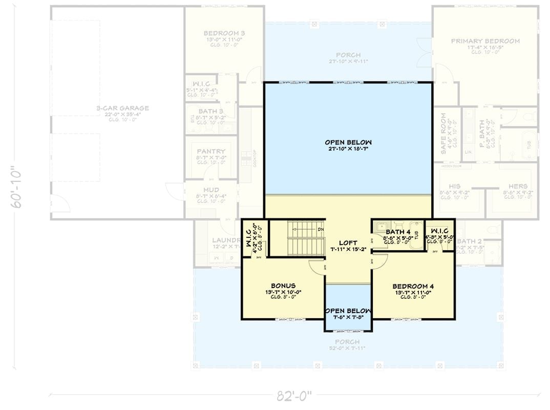 Floor Plan - Second Floor