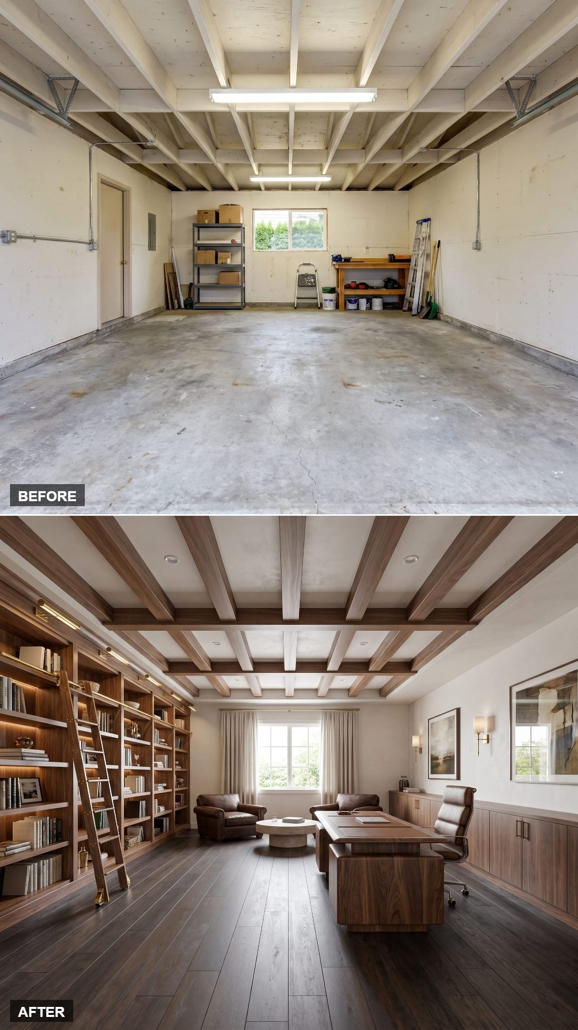 The Executive Office and Library That Earns Its Square Footage