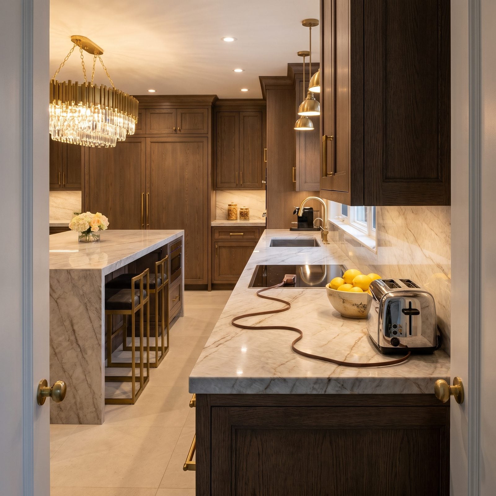 The Extension Cord Snaking Across the Counter to the Toaster