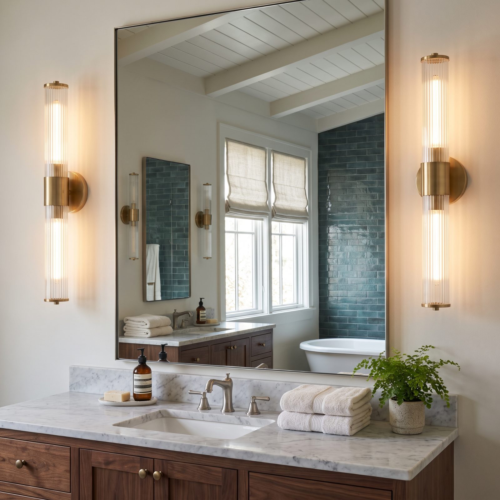 Eye-Level Sconces for Flattering Light