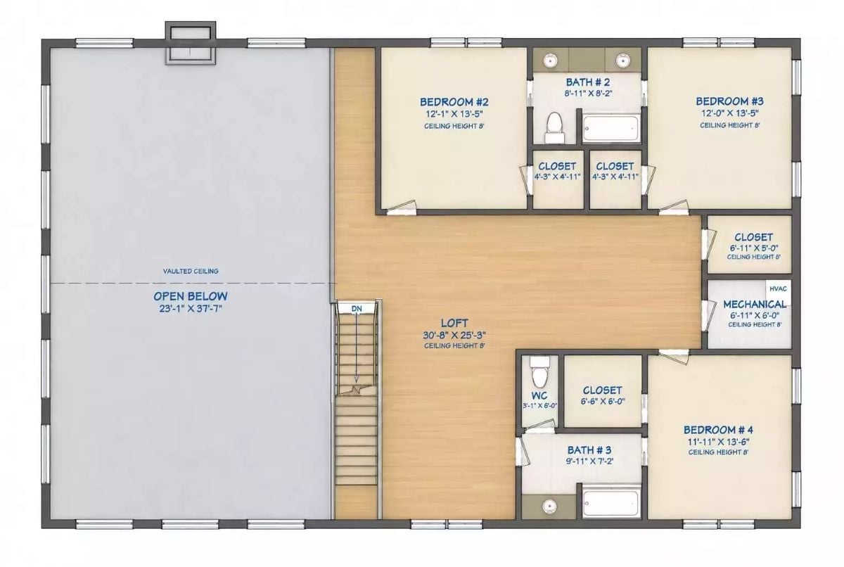 Floor Plan - Second Floor