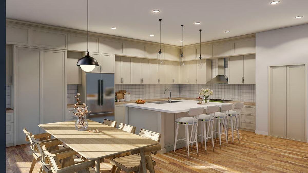 Pendant Scale in This Kitchen Rewards Anyone Who Got It Right