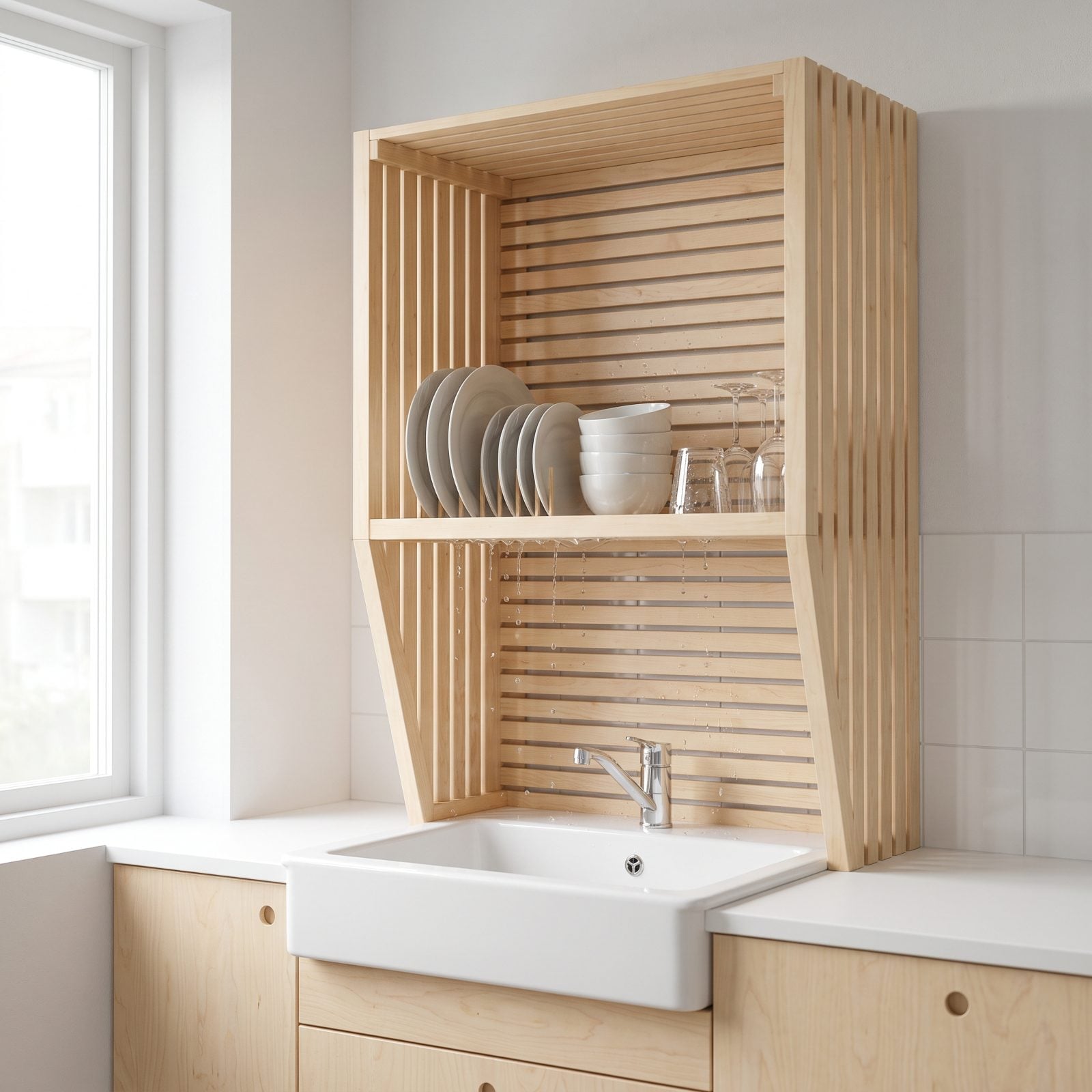 The Finnish Drying Cabinet That Drips Straight Into the Sink
