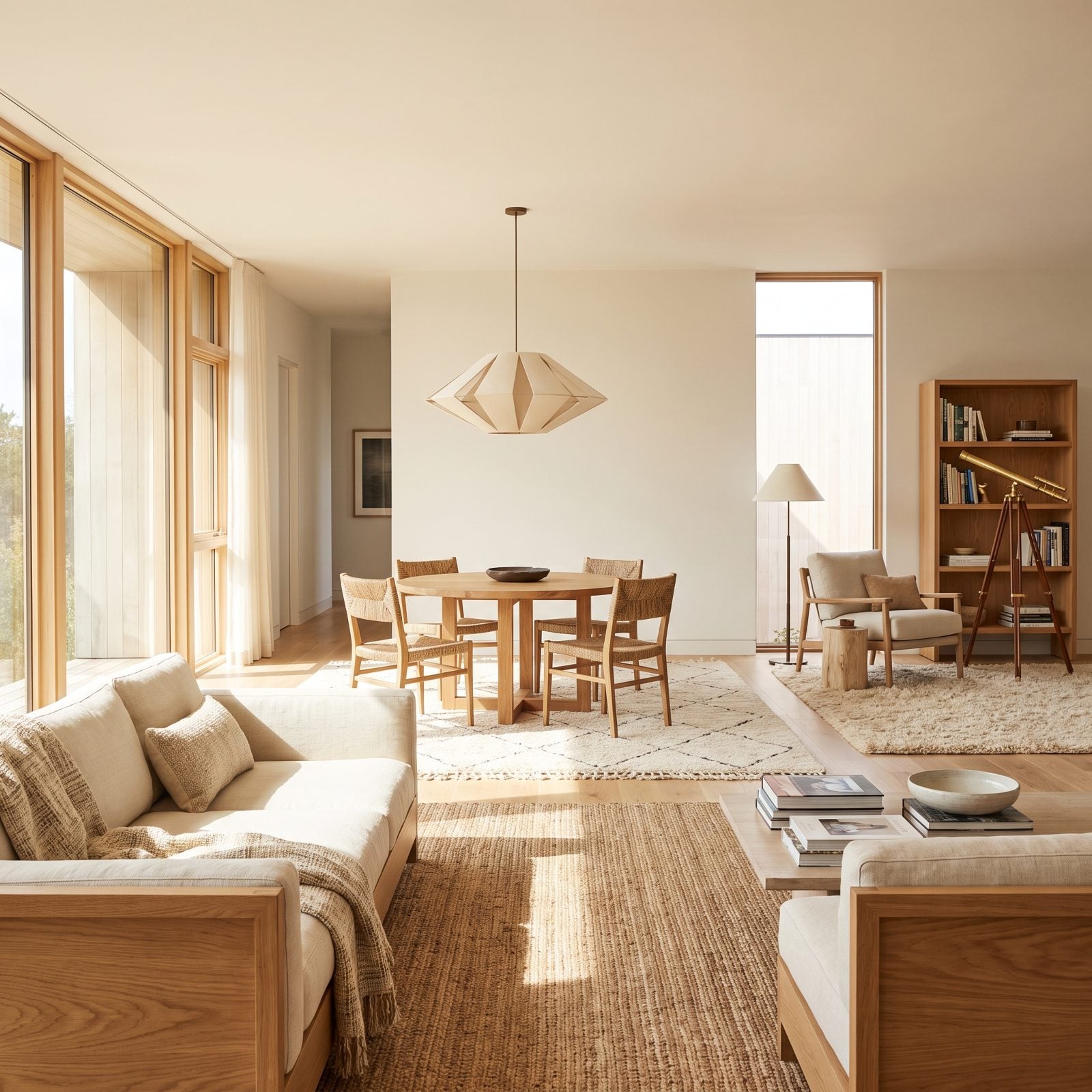A Flexible Great Room With Clearly Defined Zones