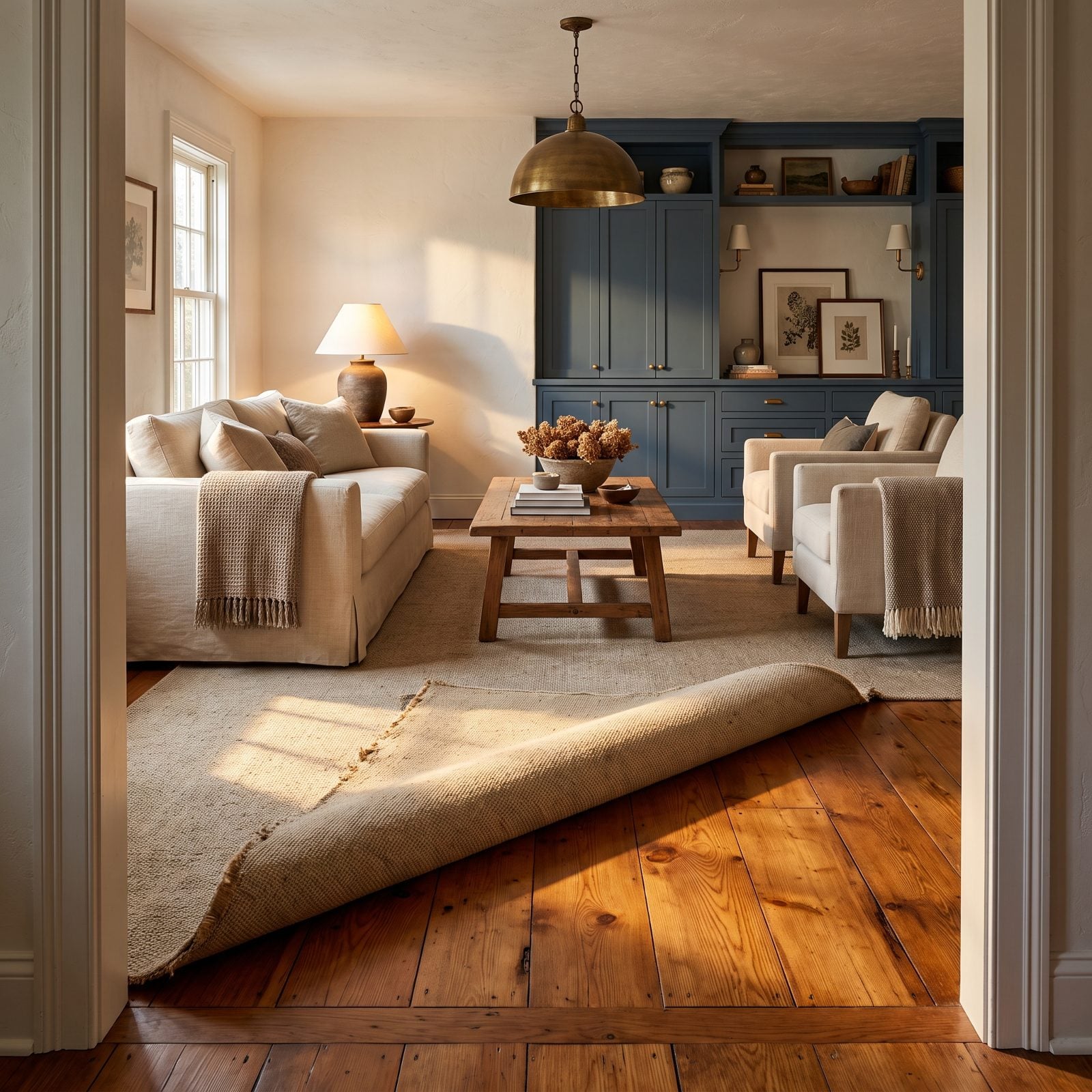 The Floor Under the Carpet Is Probably the Best Thing in the House