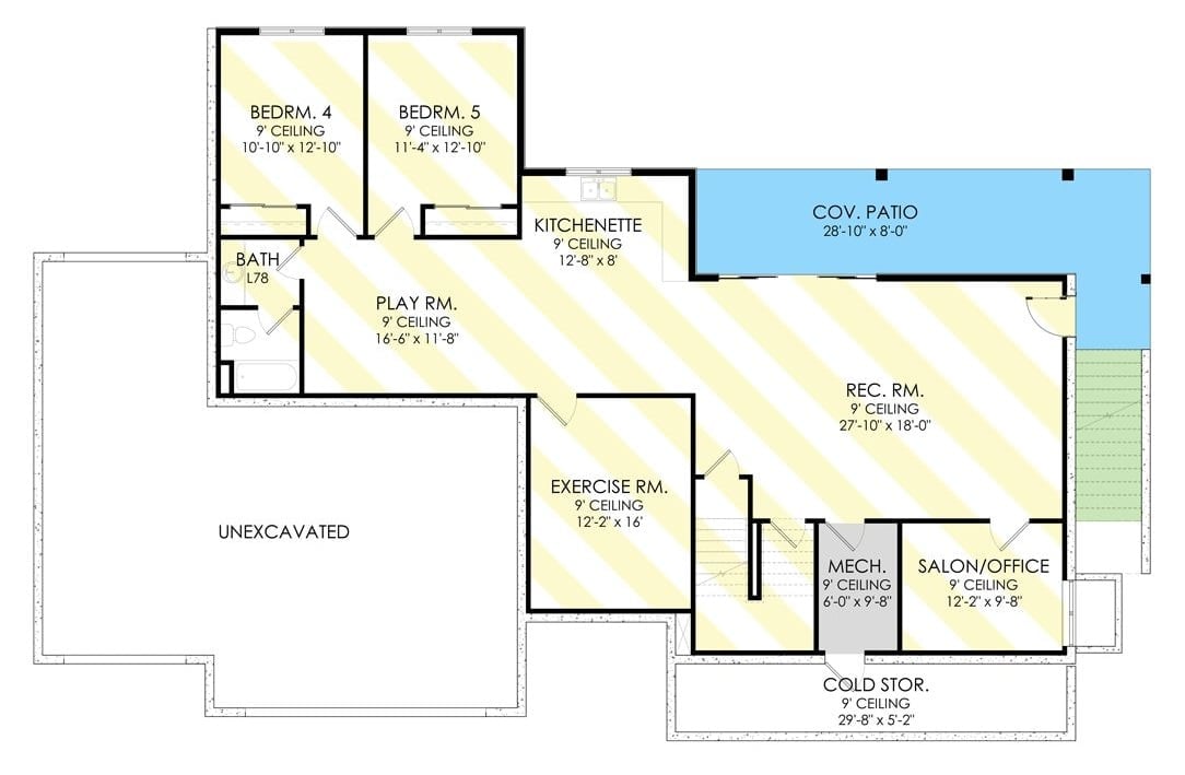 Floor Plan - Walkout Basement