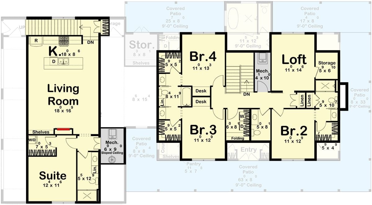 Floor Plan - Second Floor