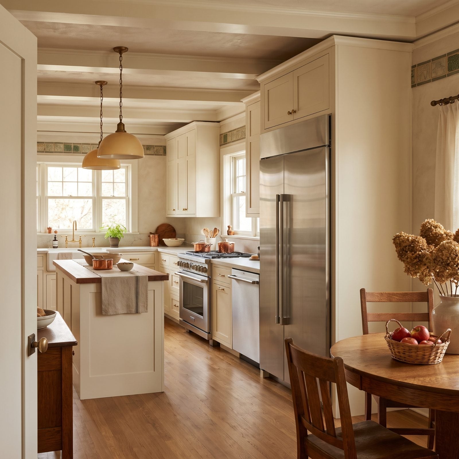 The Fridge That Juts Out Past Every Cabinet Door