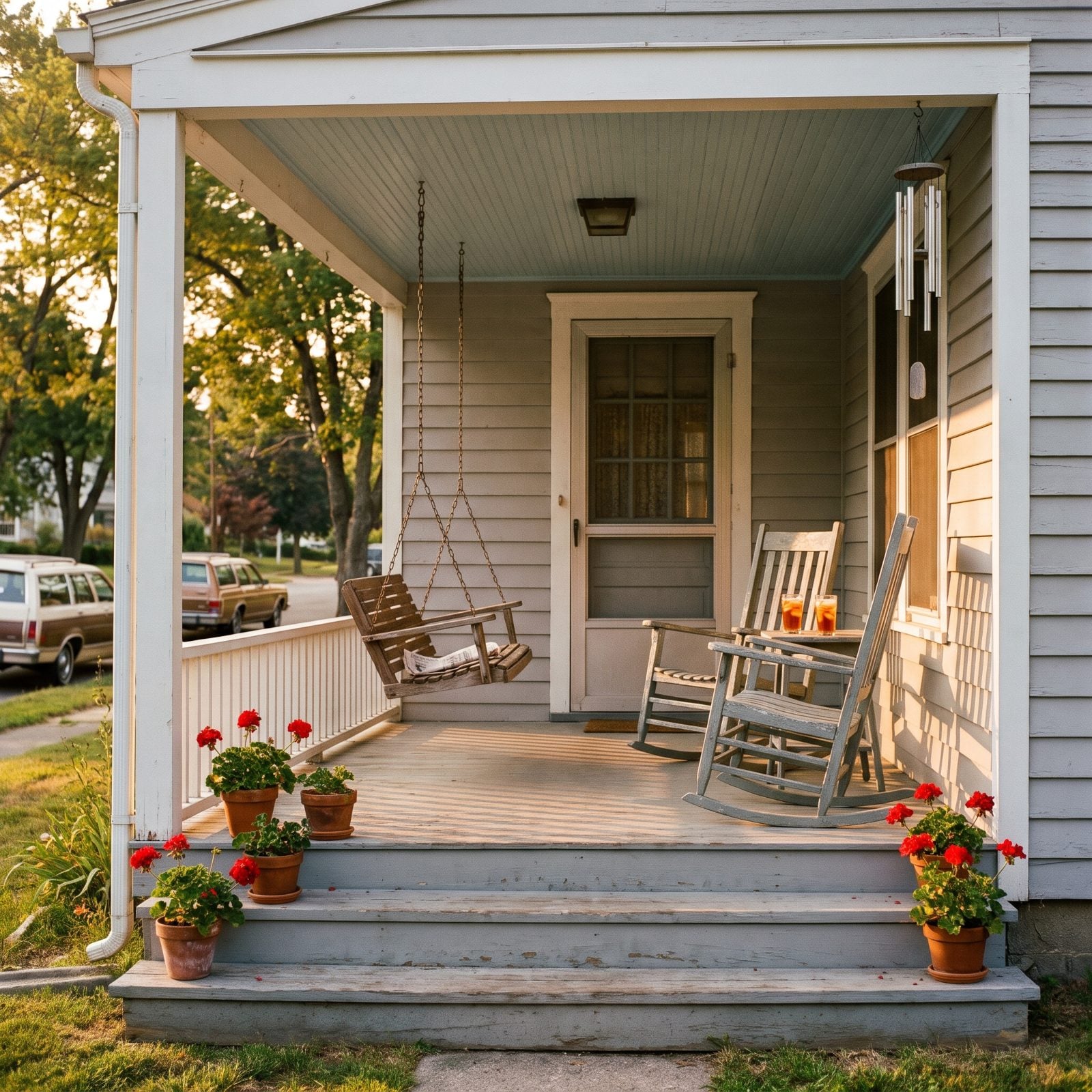 The Front Porch Where Neighbors Stopped to Talk