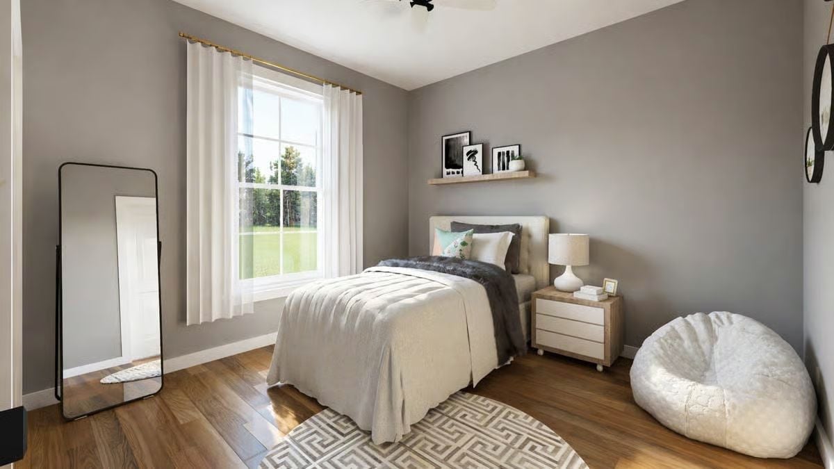Bean Bag, Shelf Gallery, and a Full-Length Mirror That Pulls Its Weight