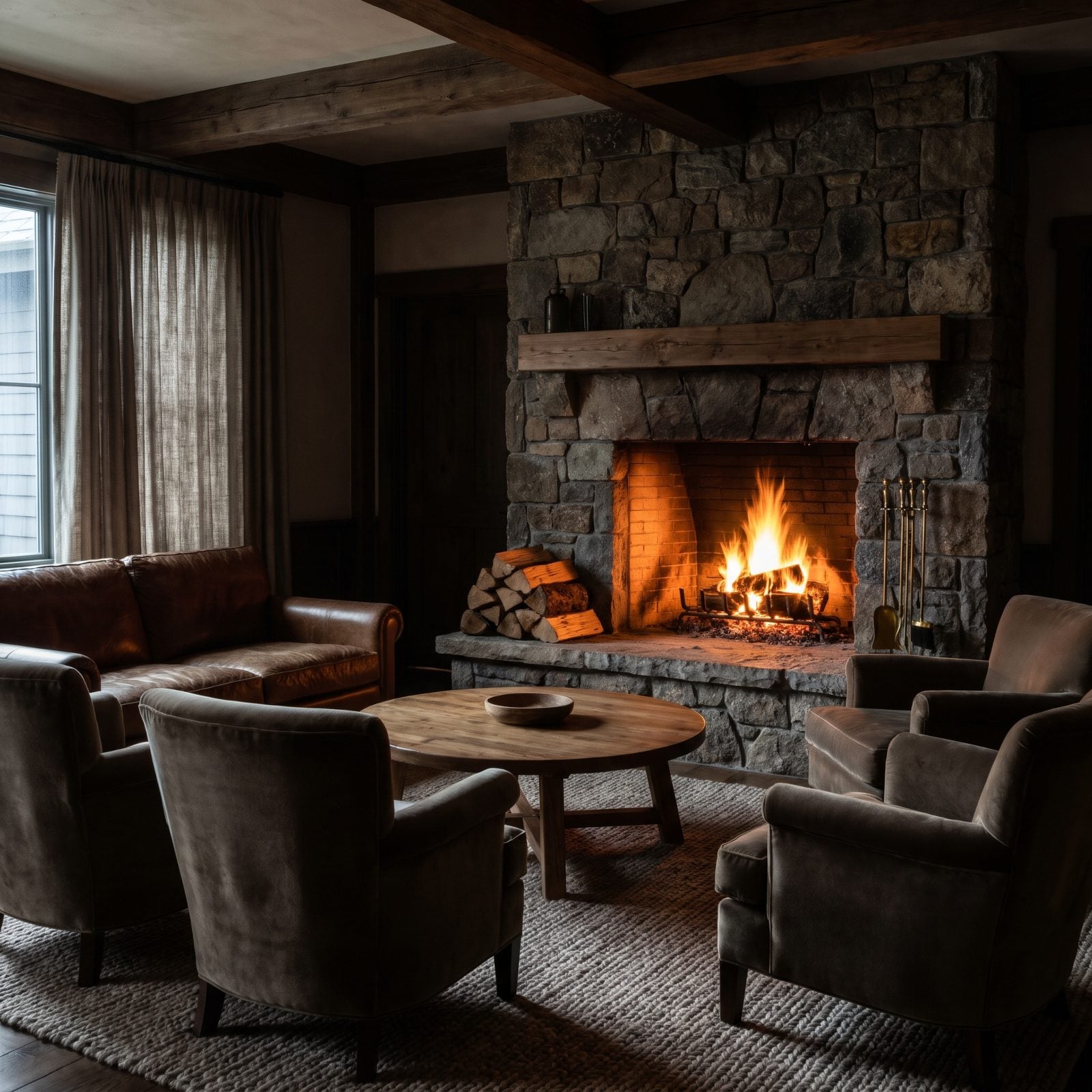 Give The Room A Fire To Gather Around