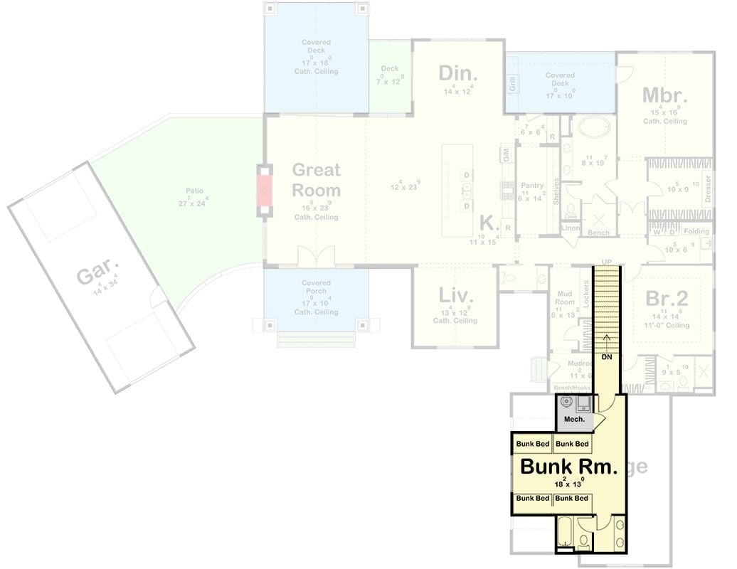 Floor Plan - Second Floor