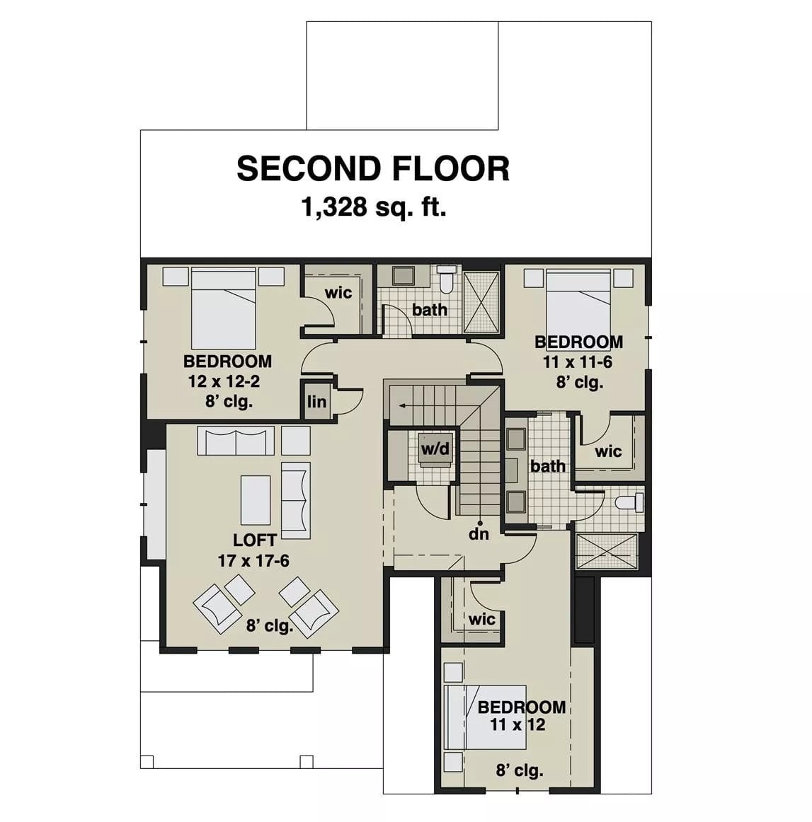 Floor Plan - Second Floor