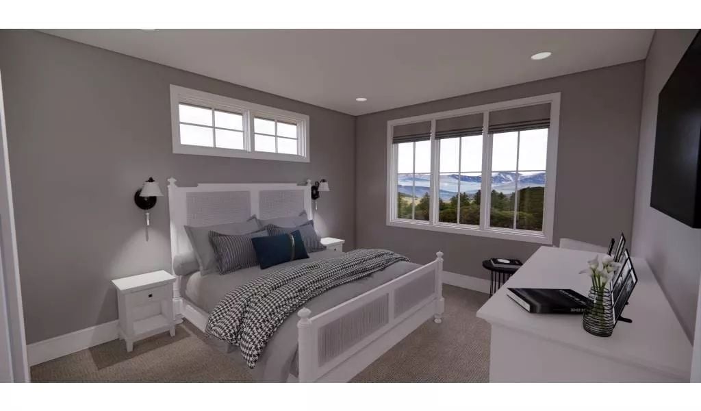 White Bed Frame, Mountain View, Zero Apologies for Being Restful