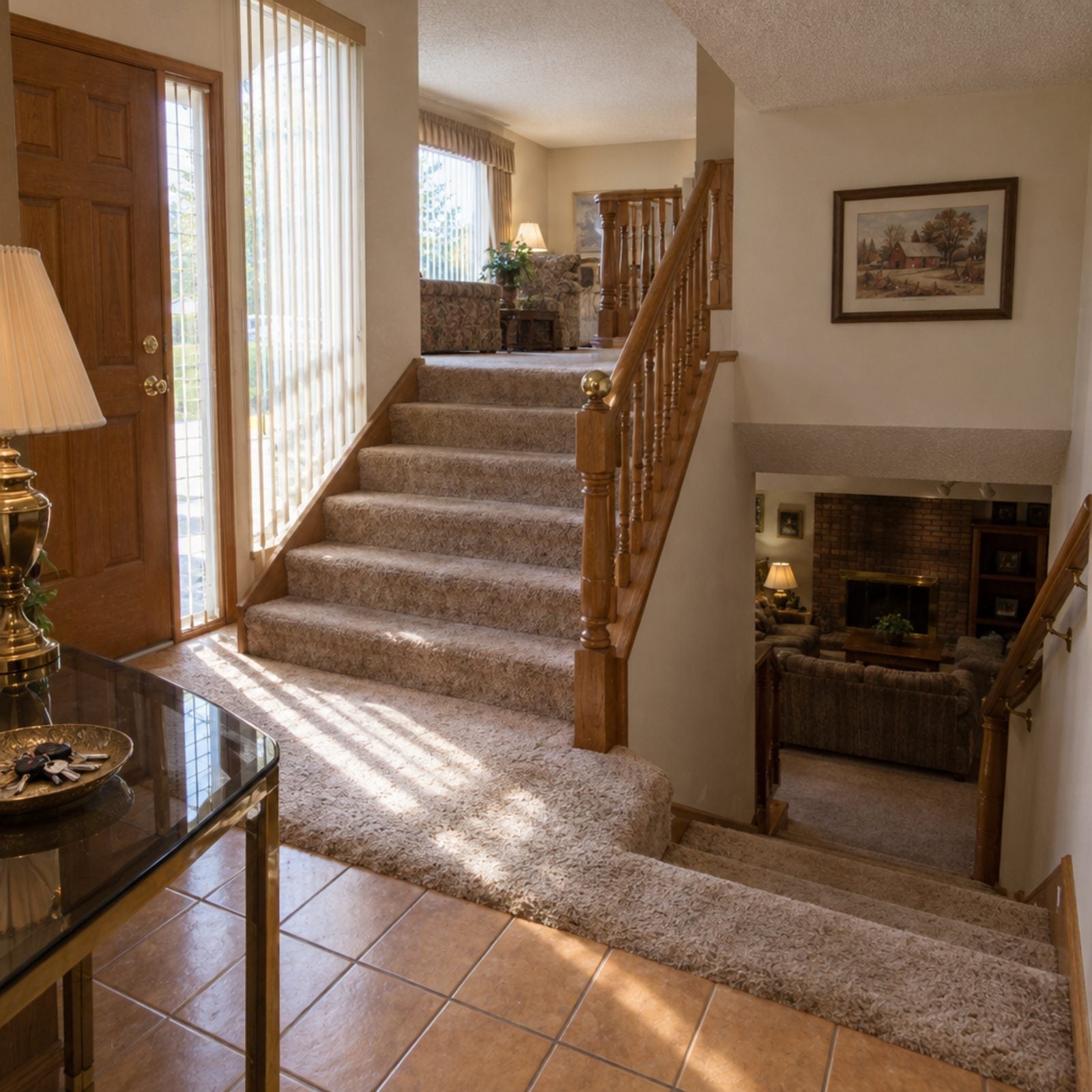 The Half-Flight of Stairs That Dumped You Straight Into the Living Room