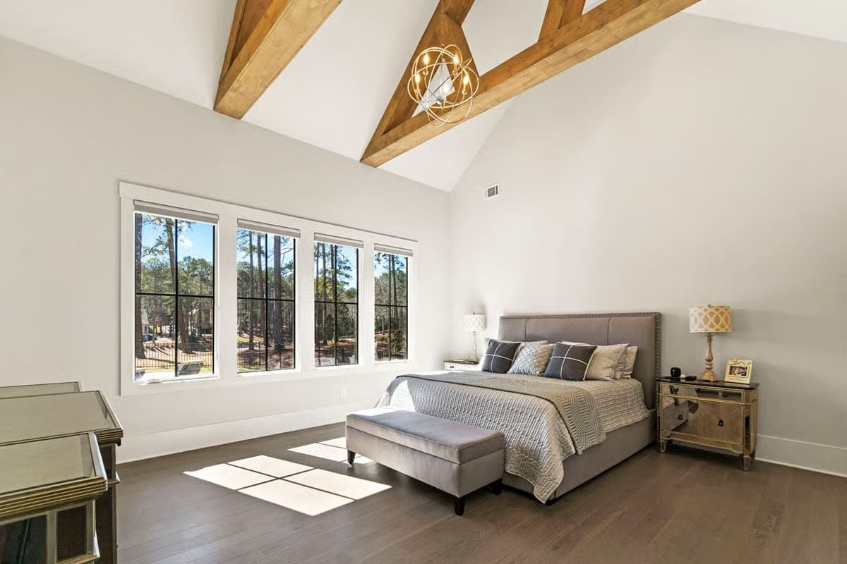 Vaulted Ceilings and Wood Beams That Actually Earn the Square Footage