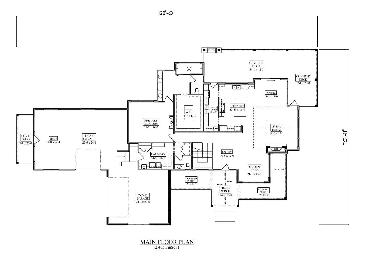 Floor Plan - Main Floor