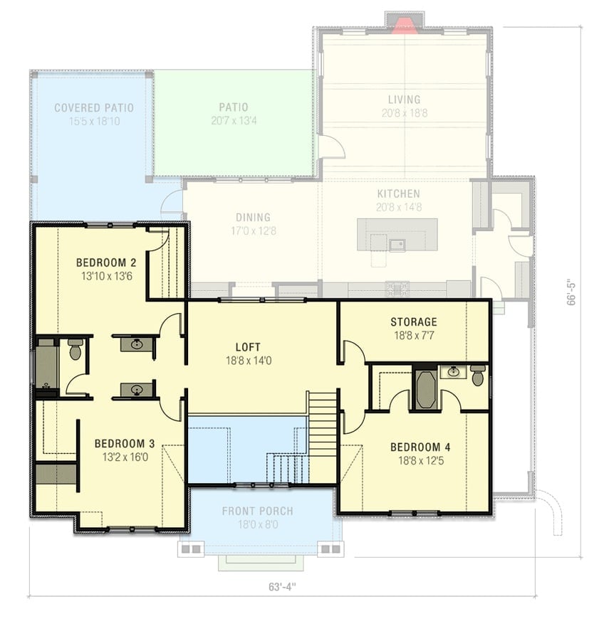Floor Plan - Second Floor