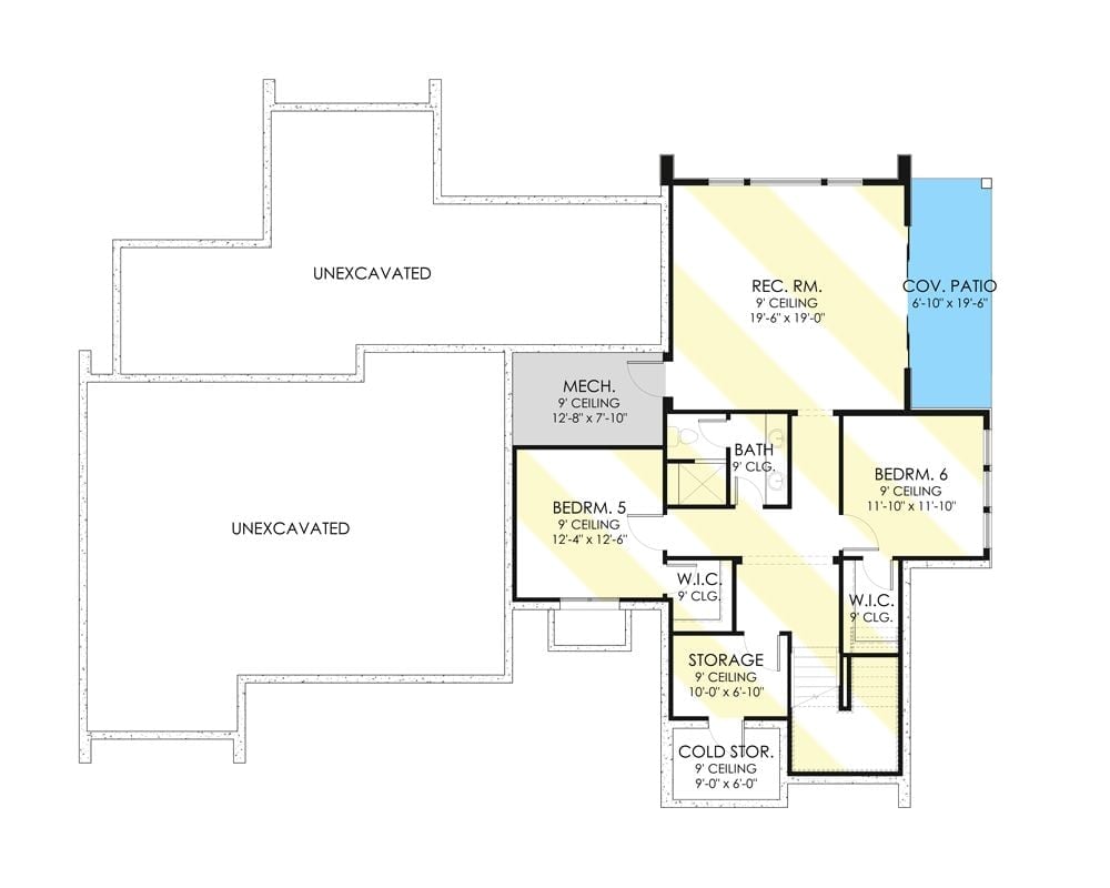 Floor Plan - Walkout Basement