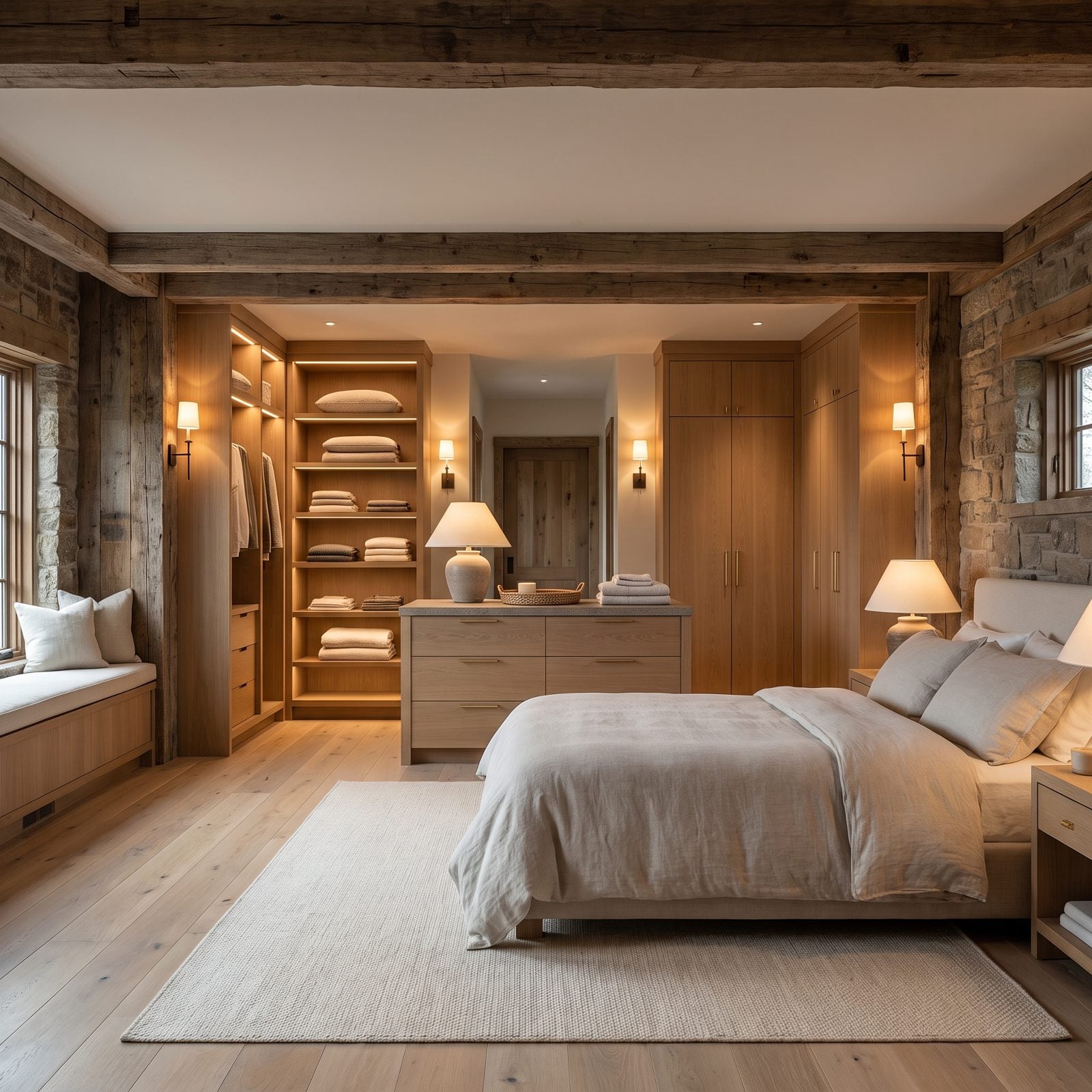 His-and-Hers, Done Properly: Separate Wardrobe Zones
