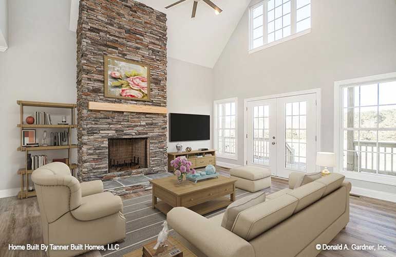 Stacked Stone Reaches the Ceiling and Earns Every Inch of It
