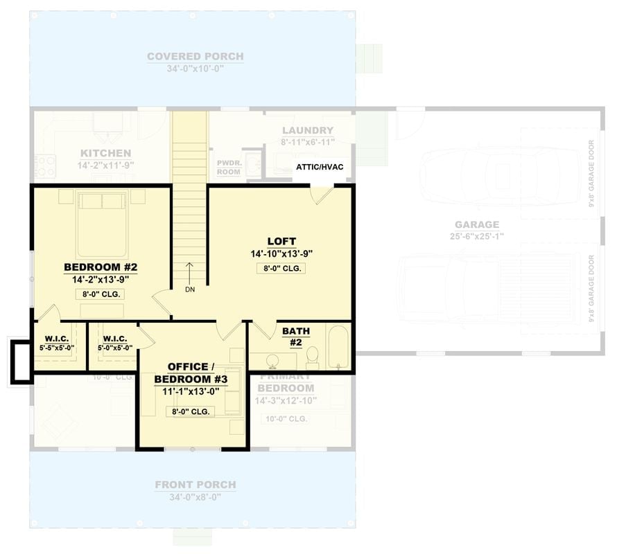 Floor Plan - Second Floor