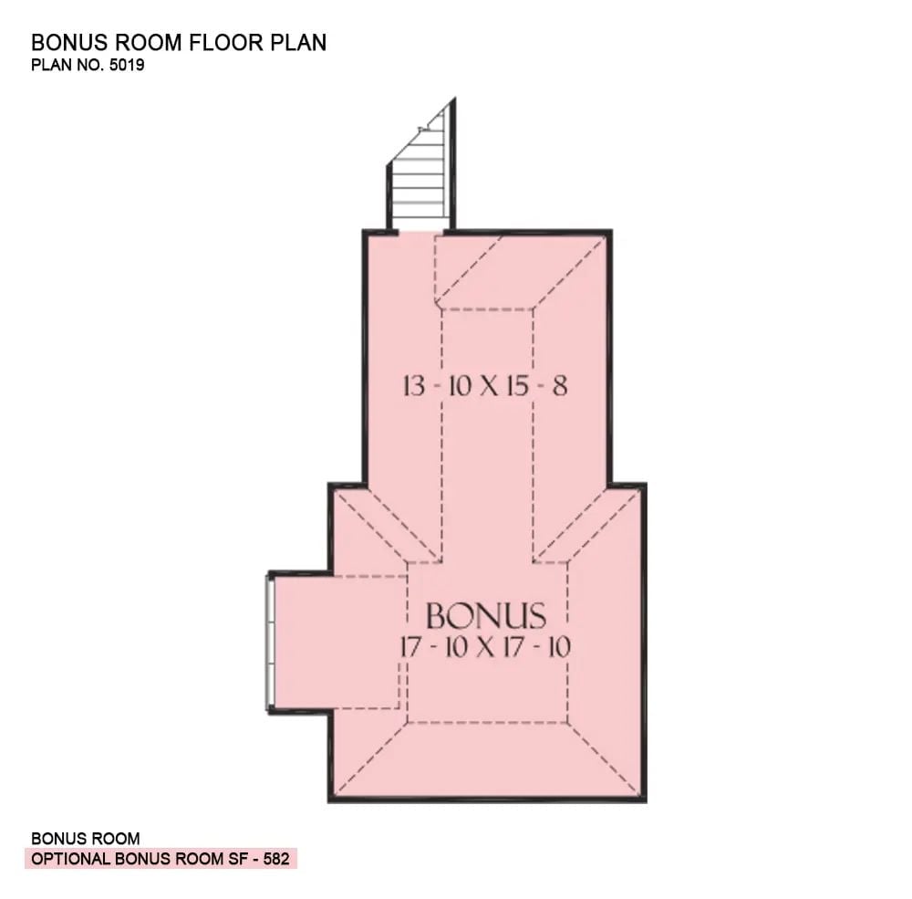 Floor Plan - Bonus Room